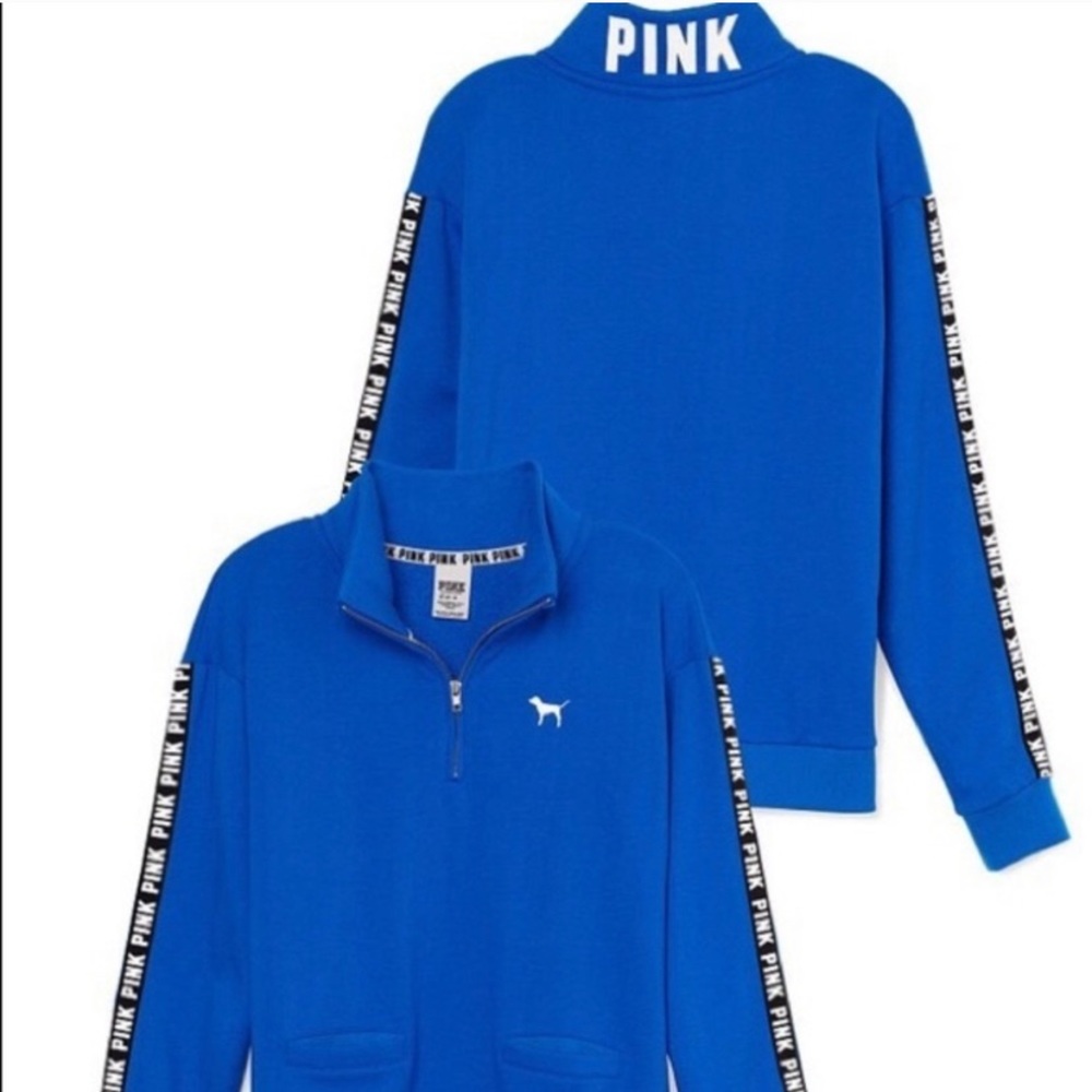 PINK Quarter Zip Sweater